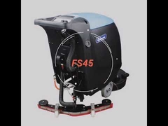 Batterijwandeling achter de vloerwasser Hoog efficiënt snel reageren