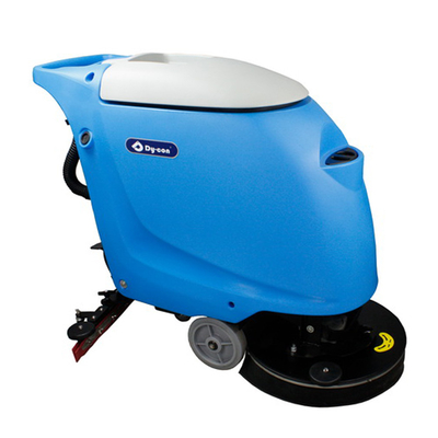 Hoge snelheid 200 rpm Ga achter de scrubber met snelle squeegee assemblage transparante tank dekking 500W borstelmotor
