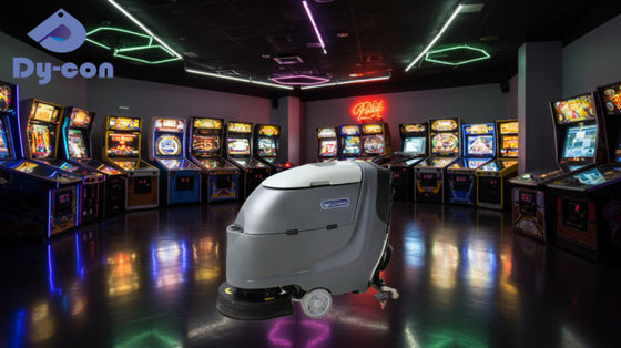 Arcade vloerwasser - snel droogschoonmaken voor spelcentra
