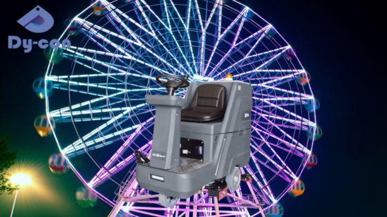 Dycon D8 Pro industriële vloerwasser - 41441 SqFt/Hr, 140L tank