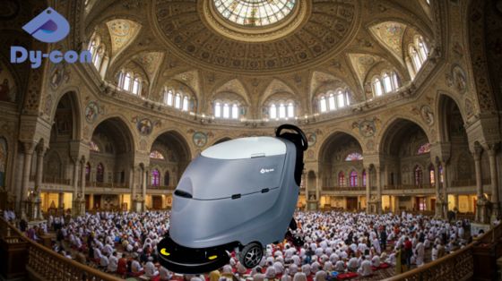 Dycon FS20-batterijvloerwasser 24V 2000m2/u Efficiëntie